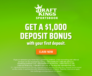 $1000 Deposit Bonus at Draftkings