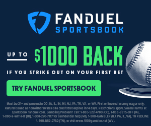 FanDuel MLB $1000 Back